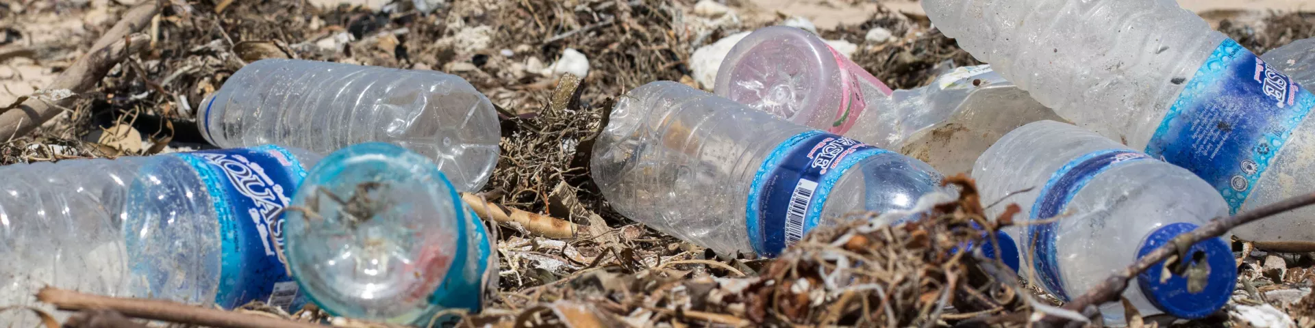 Timor leste beach litter